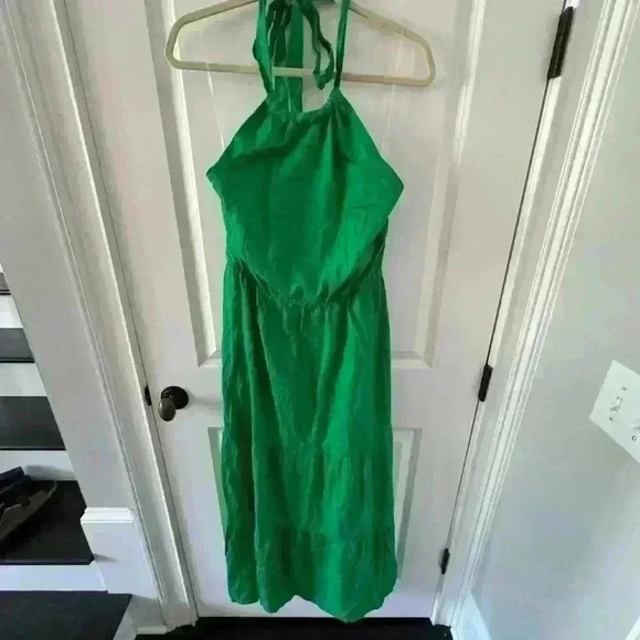 SANTUARY Backless Halter Dress ~ Jelly Bean ~ L ~ NWT! - Picture 5 of 7